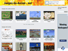 Tablet Screenshot of juegos-de-accion.net